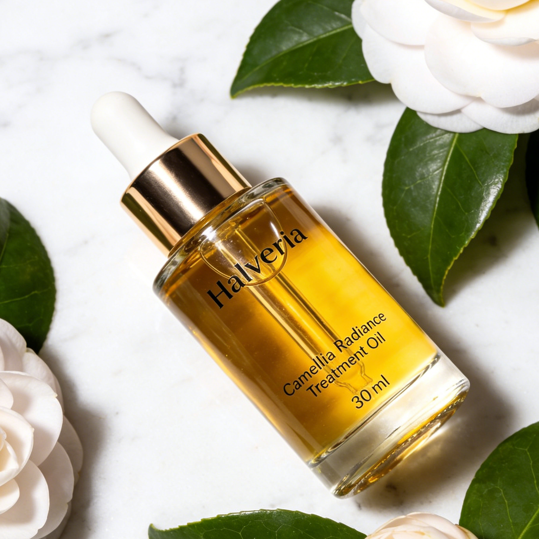 Halveria Camellia Radiance Treatment Oil -30ml