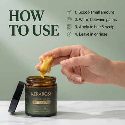 Kerarose™ 100% Pure Batana Oil