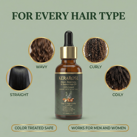Kerarose™ Argan Rosemary & Batana Hair Oil